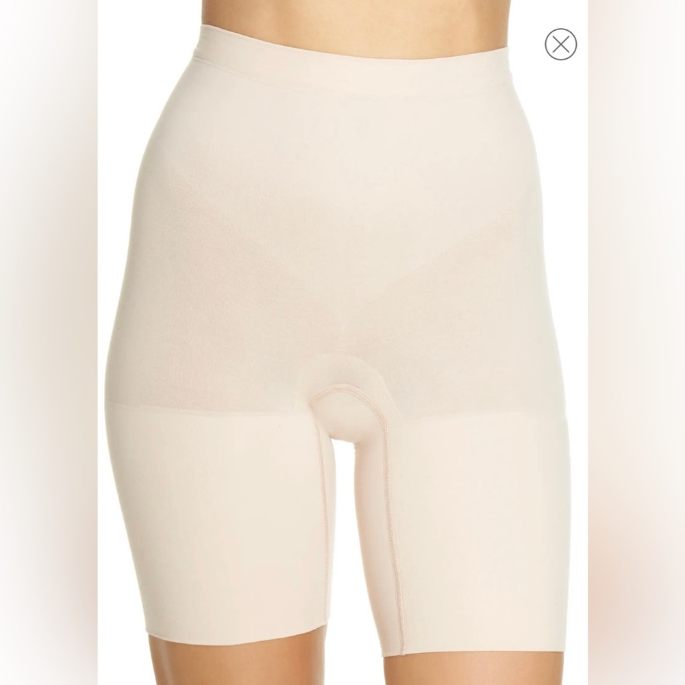 Spanx Power Short Medium Soft Nude